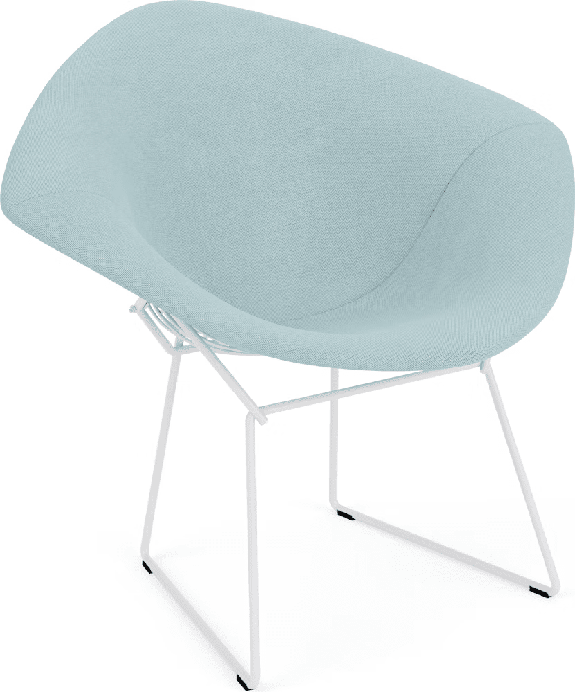 Bertoia Small Diamond Chair with Full Cover lounge chair Knoll 