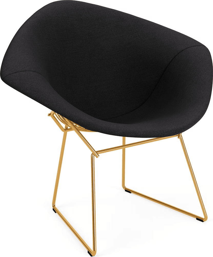 Bertoia Small Diamond Chair with Full Cover lounge chair Knoll 