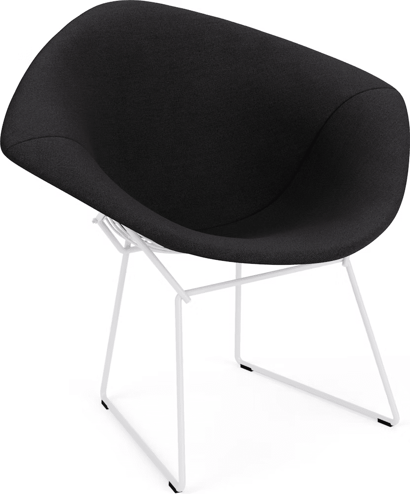 Bertoia Small Diamond Chair with Full Cover lounge chair Knoll 