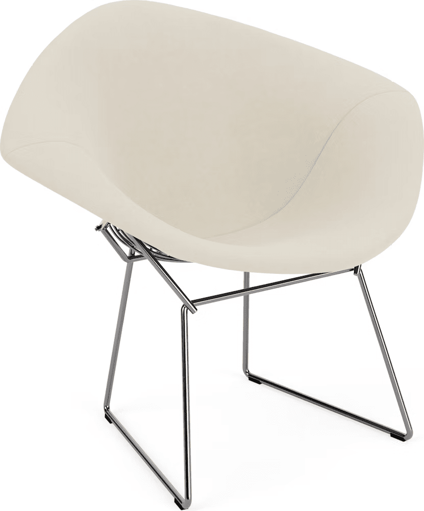 Bertoia Small Diamond Chair with Full Cover lounge chair Knoll 