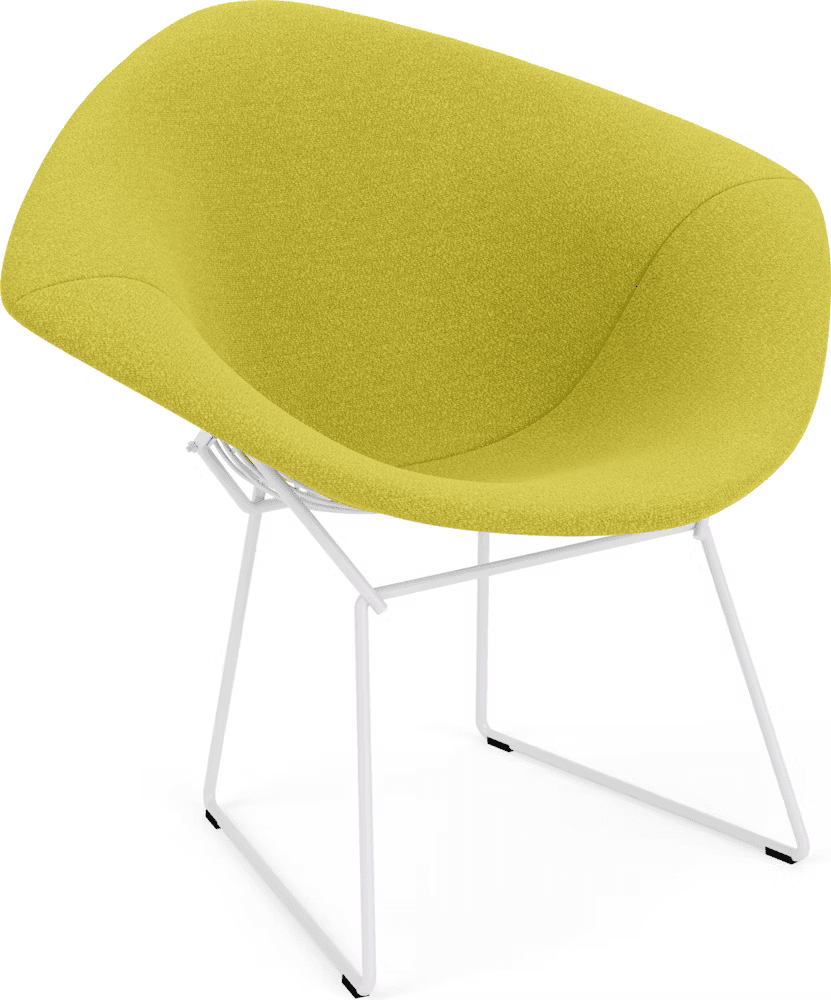 Bertoia Small Diamond Chair with Full Cover lounge chair Knoll 