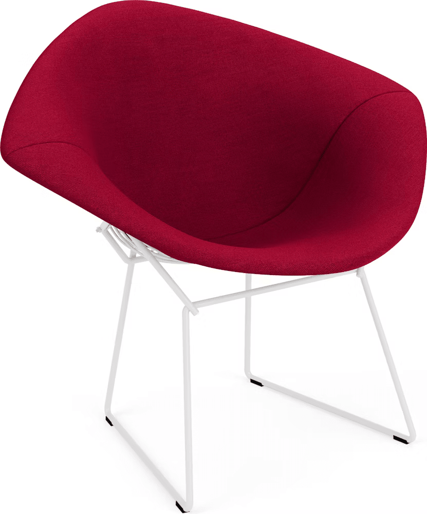 Bertoia Small Diamond Chair with Full Cover lounge chair Knoll 