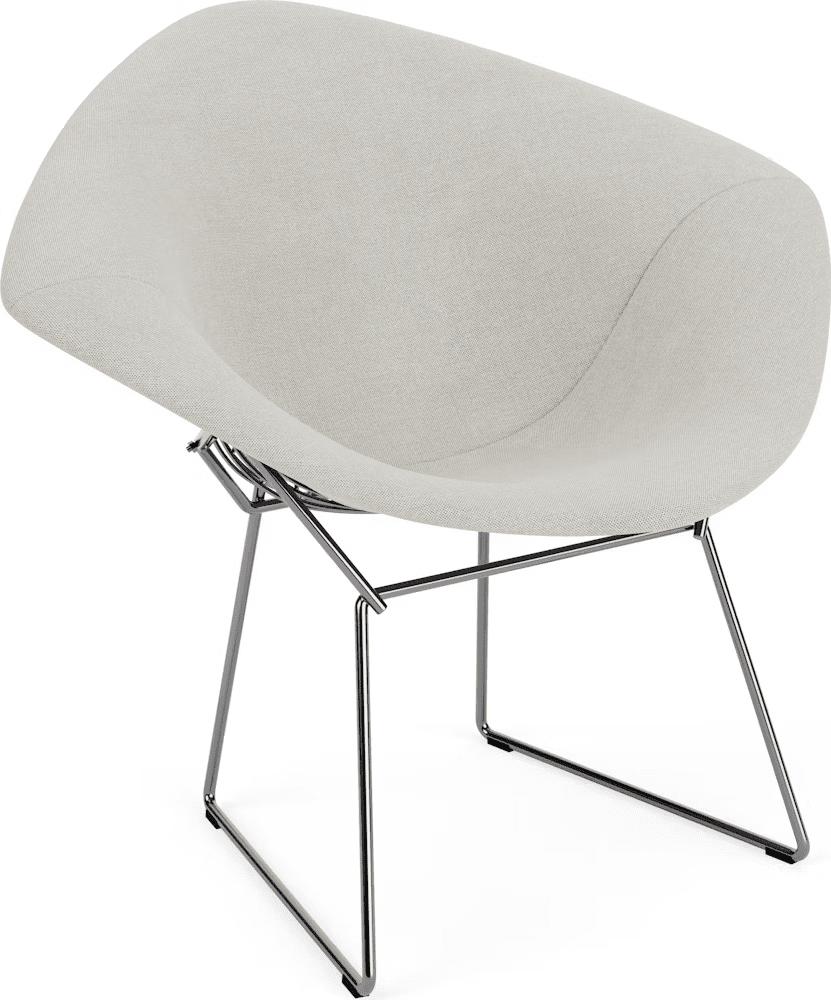 Bertoia Small Diamond Chair with Full Cover lounge chair Knoll 
