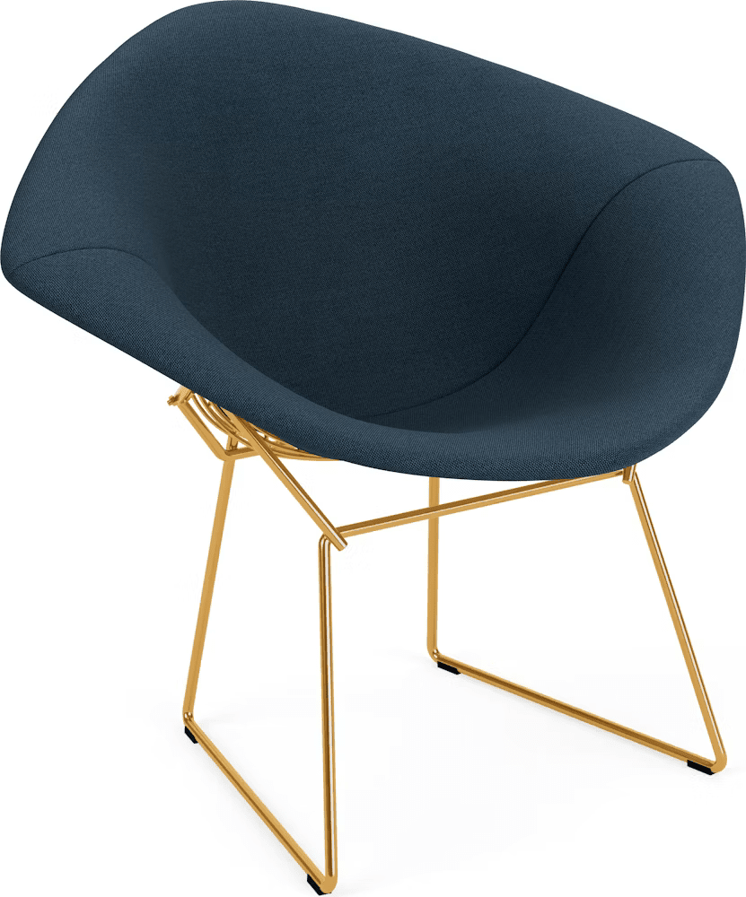 Bertoia Small Diamond Chair with Full Cover lounge chair Knoll 