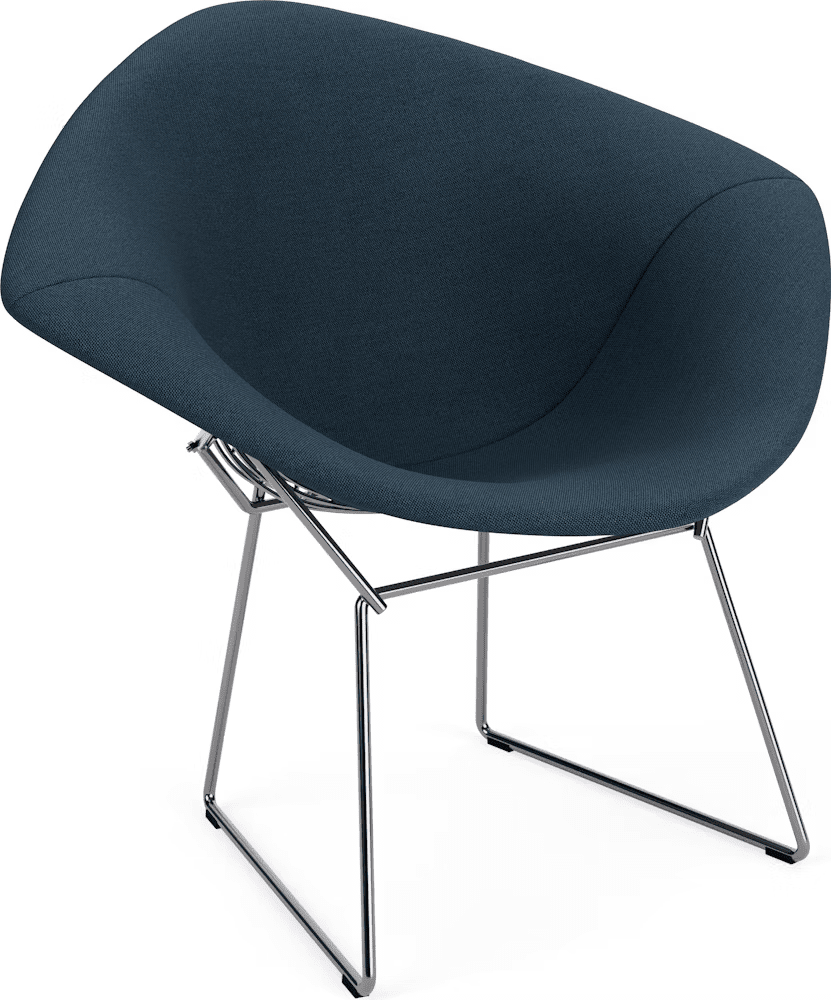 Bertoia Small Diamond Chair with Full Cover lounge chair Knoll 