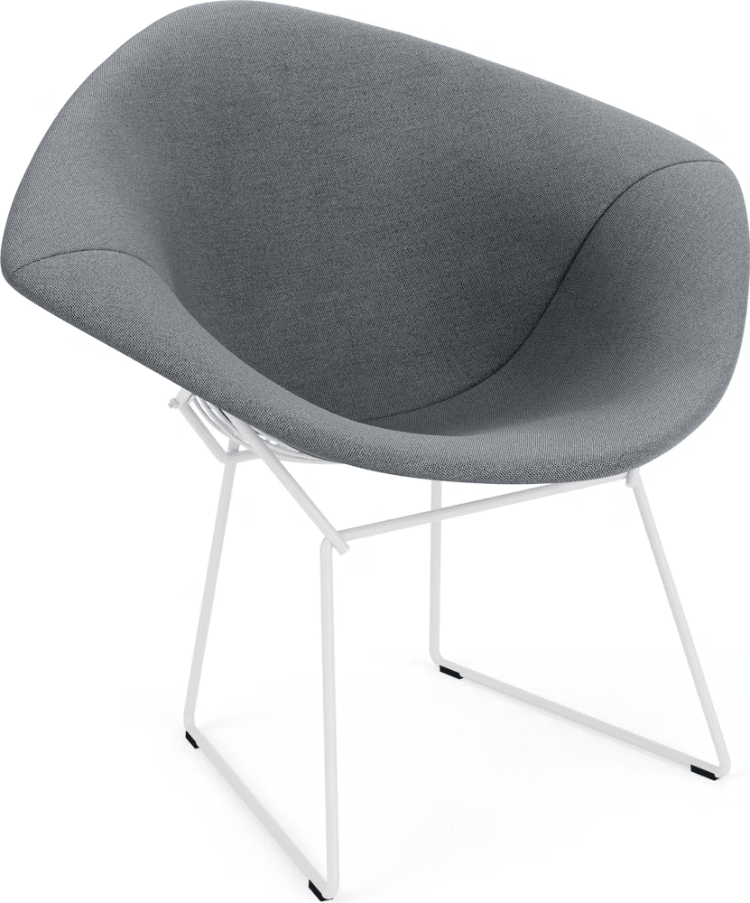 Bertoia Small Diamond Chair with Full Cover lounge chair Knoll 