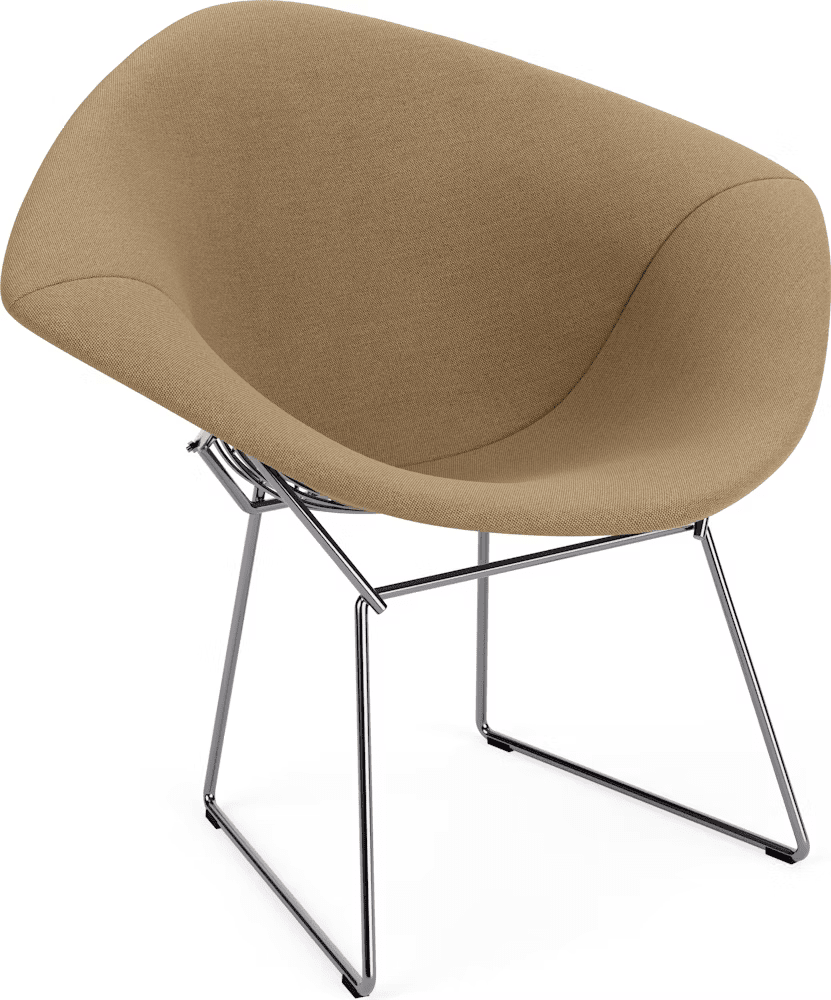 Bertoia Small Diamond Chair with Full Cover lounge chair Knoll 
