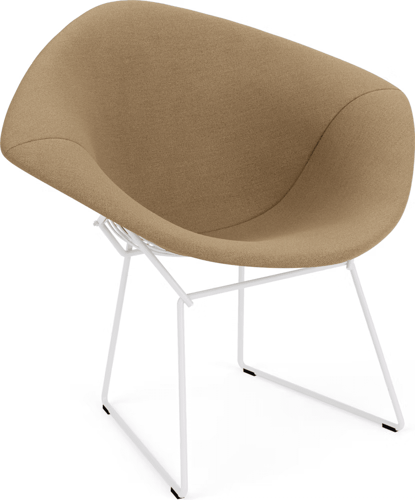 Bertoia Small Diamond Chair with Full Cover lounge chair Knoll 
