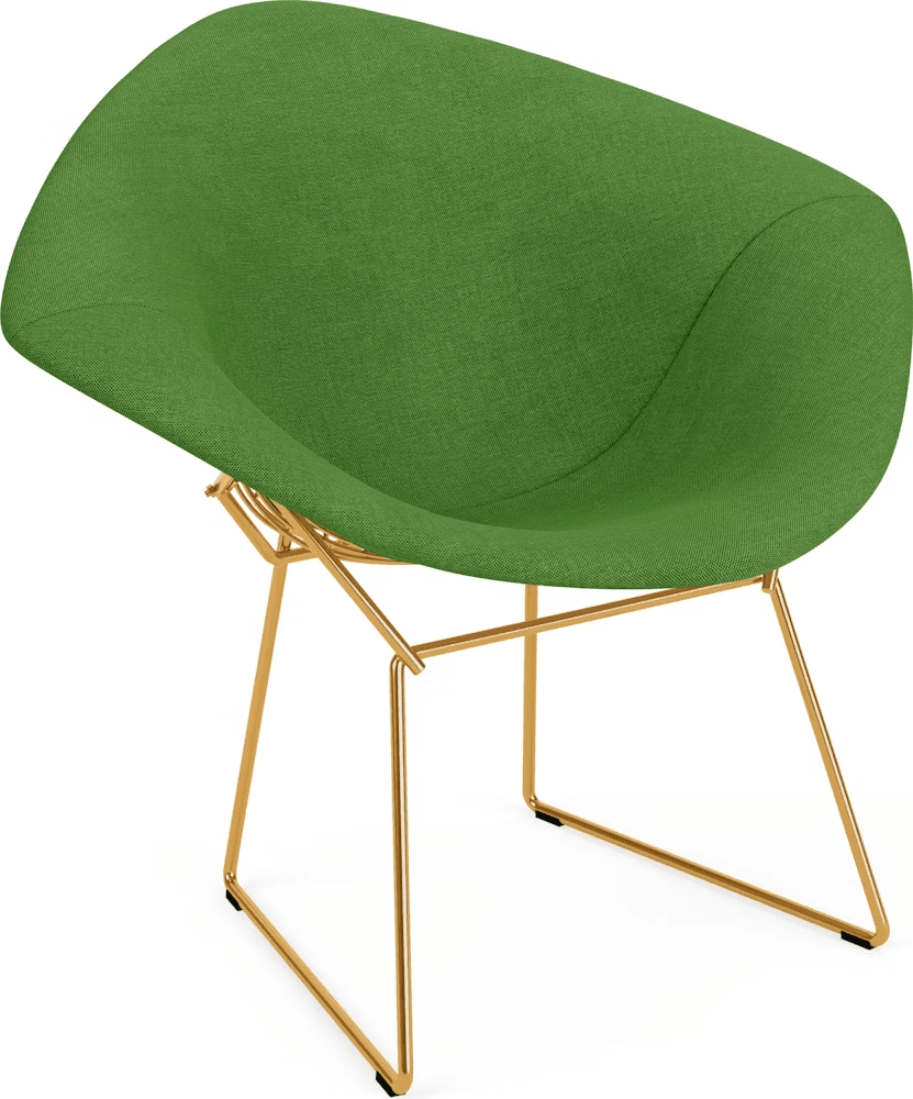 Bertoia Small Diamond Chair with Full Cover lounge chair Knoll 