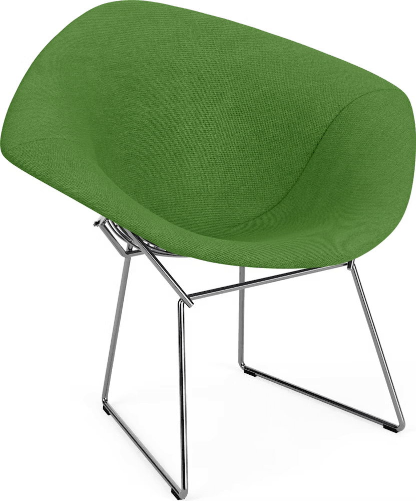 Bertoia Small Diamond Chair with Full Cover lounge chair Knoll 