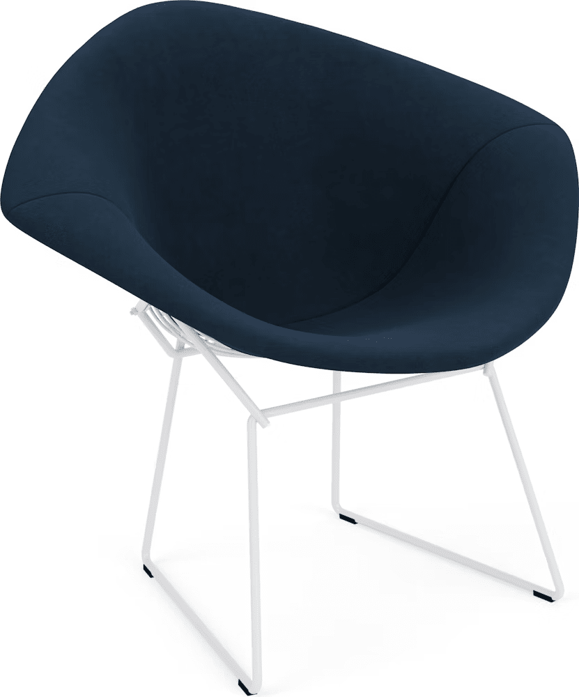Bertoia Small Diamond Chair with Full Cover lounge chair Knoll 