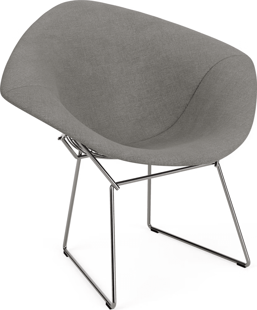 Bertoia Small Diamond Chair with Full Cover lounge chair Knoll 
