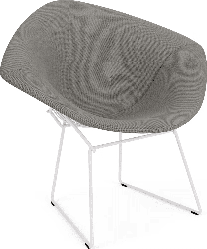 Bertoia Small Diamond Chair with Full Cover lounge chair Knoll 