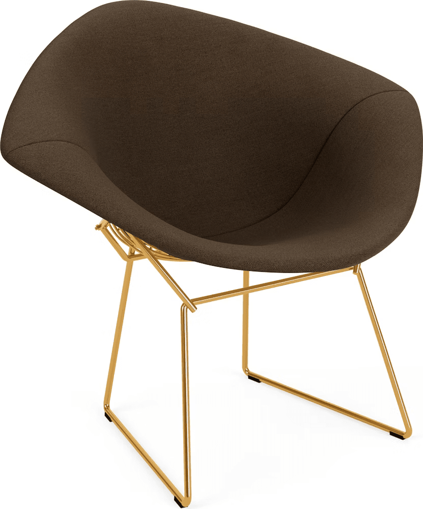 Bertoia Small Diamond Chair with Full Cover lounge chair Knoll 