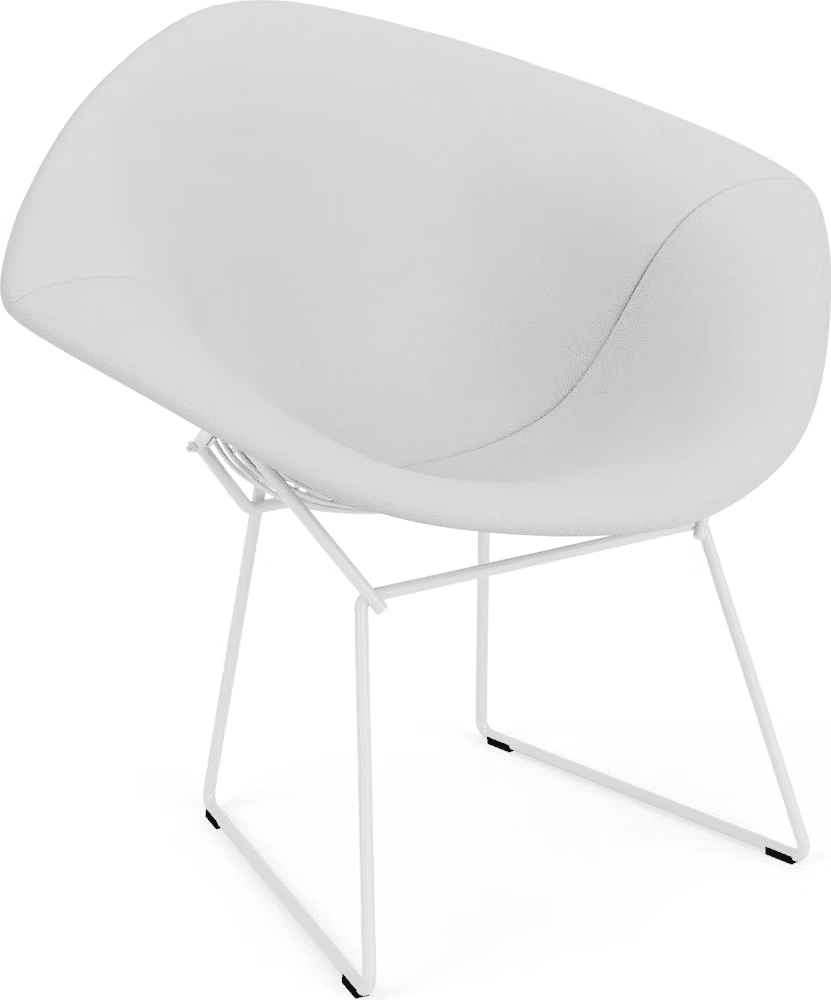 Bertoia Small Diamond Chair with Full Cover lounge chair Knoll 