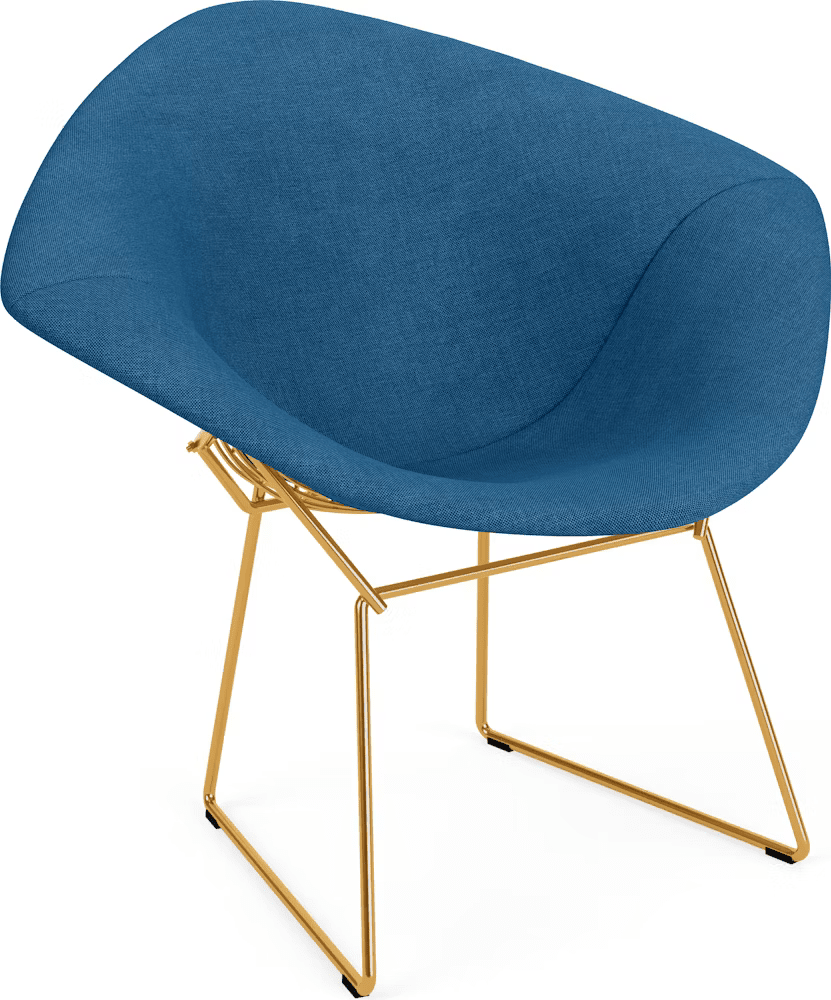 Bertoia Small Diamond Chair with Full Cover lounge chair Knoll 