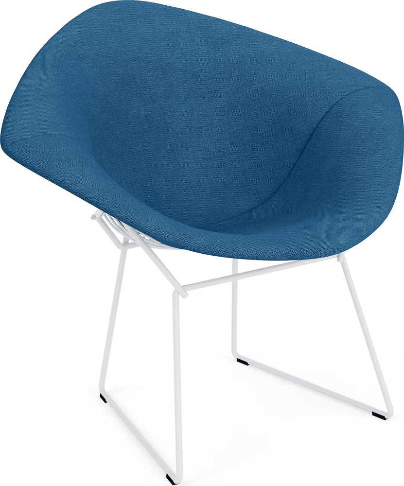 Bertoia Small Diamond Chair with Full Cover lounge chair Knoll 