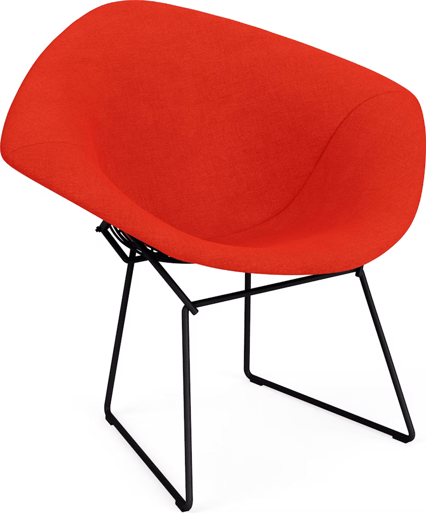 Bertoia Small Diamond Chair with Full Cover lounge chair Knoll 