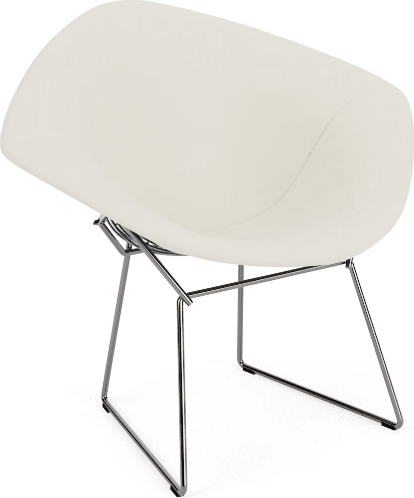 Bertoia Small Diamond Chair with Full Cover lounge chair Knoll 