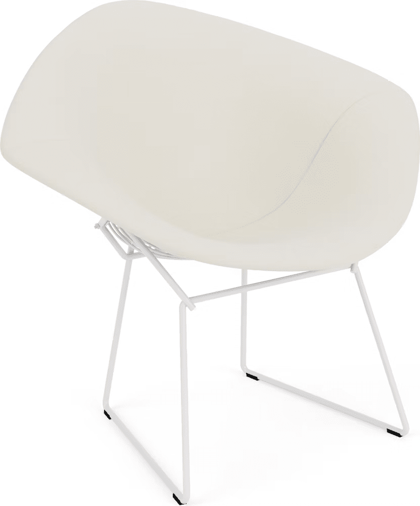 Bertoia Small Diamond Chair with Full Cover lounge chair Knoll 