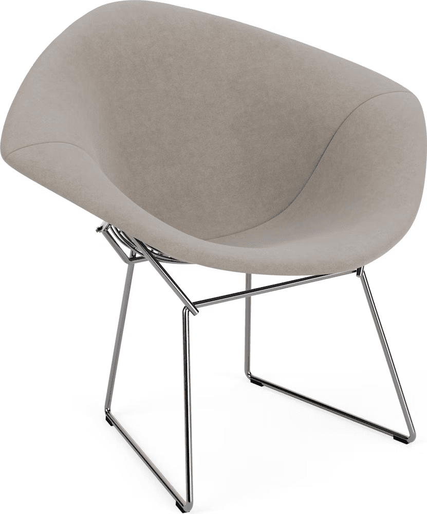 Bertoia Small Diamond Chair with Full Cover lounge chair Knoll 