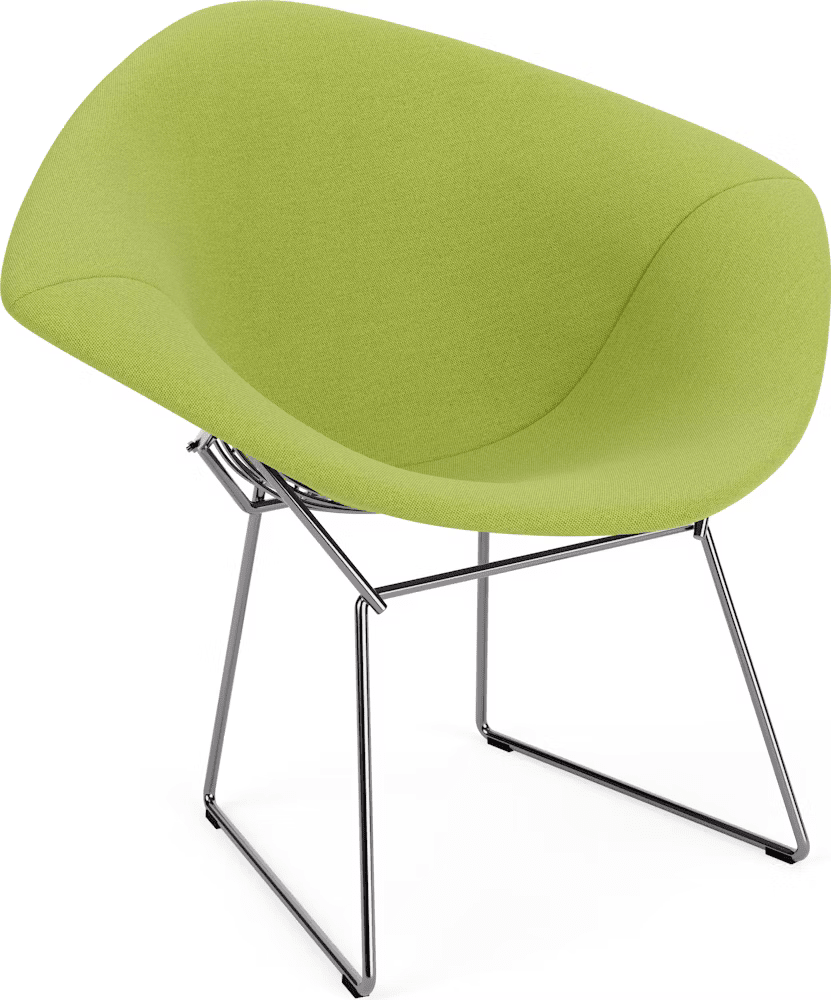 Bertoia Small Diamond Chair with Full Cover lounge chair Knoll 