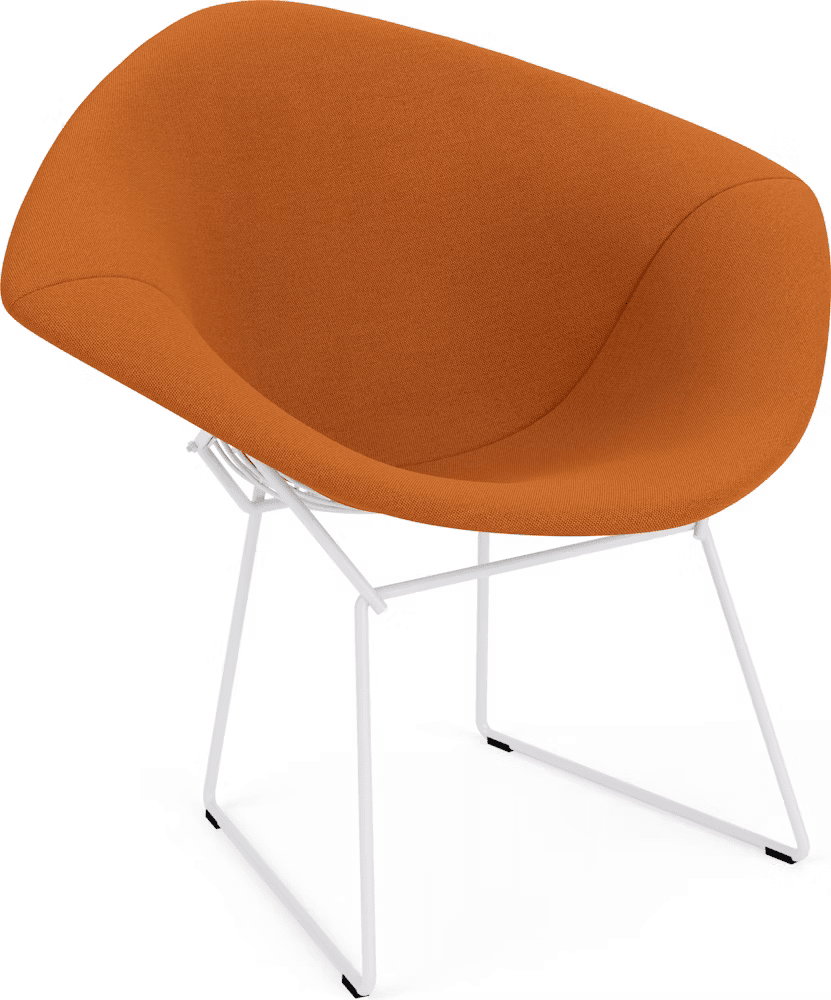 Bertoia Small Diamond Chair with Full Cover lounge chair Knoll 