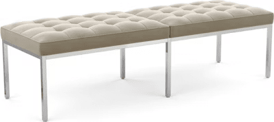 Florence Knoll Relaxed Three Seat Bench Benches Knoll 