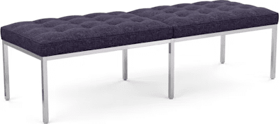 Florence Knoll Relaxed Three Seat Bench Benches Knoll 