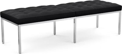 Florence Knoll Relaxed Three Seat Bench Benches Knoll 