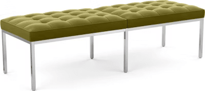 Florence Knoll Relaxed Three Seat Bench Benches Knoll 