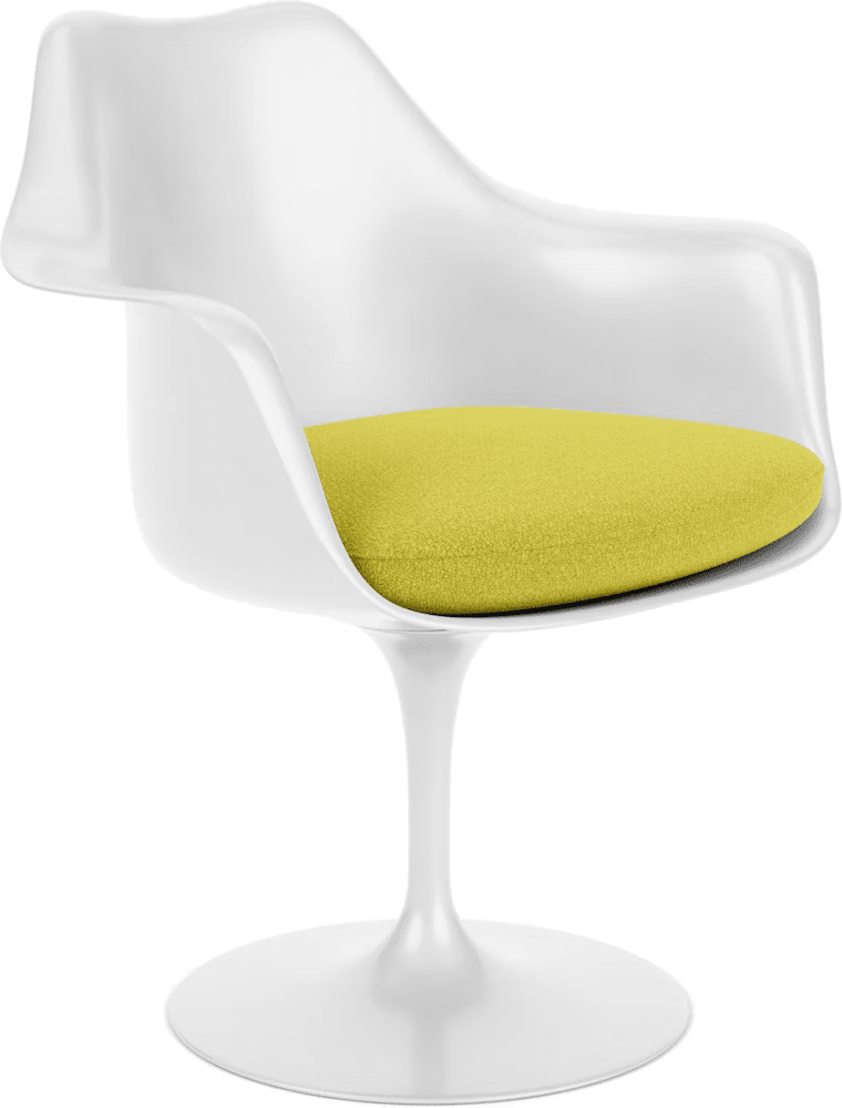 Saarinen Tulip Arm Chair Upholstered Side/Dining Knoll 
