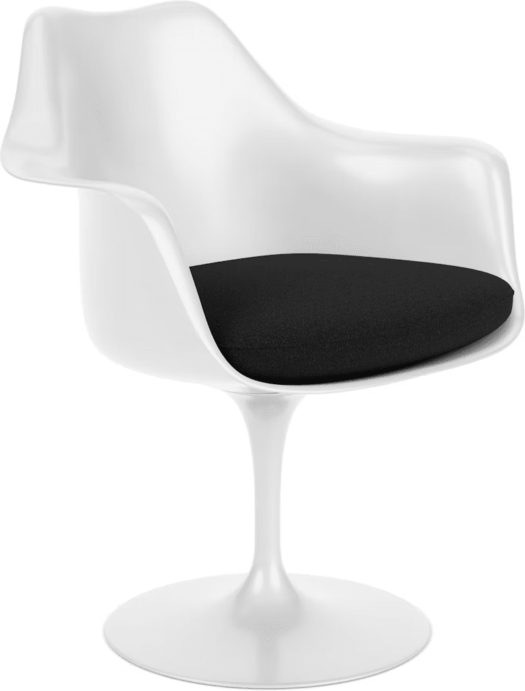 Saarinen Tulip Arm Chair Upholstered Side/Dining Knoll 