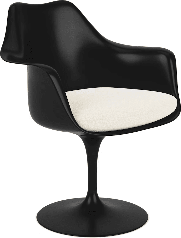 Saarinen Tulip Arm Chair Upholstered Side/Dining Knoll 
