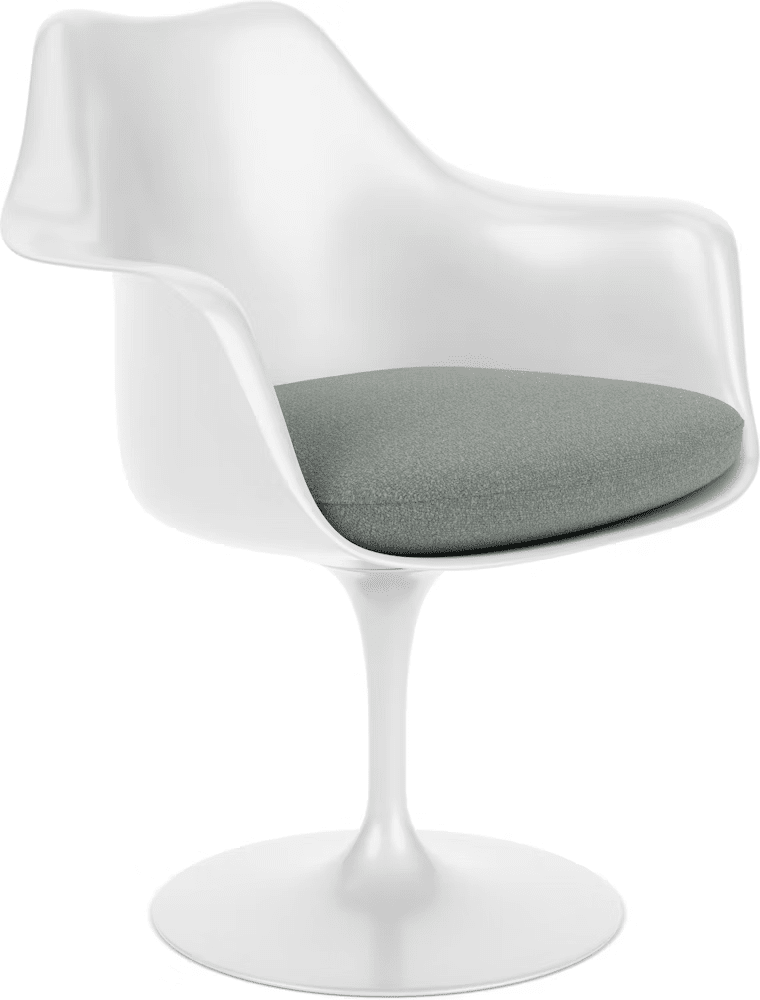 Saarinen Tulip Arm Chair Upholstered Side/Dining Knoll 