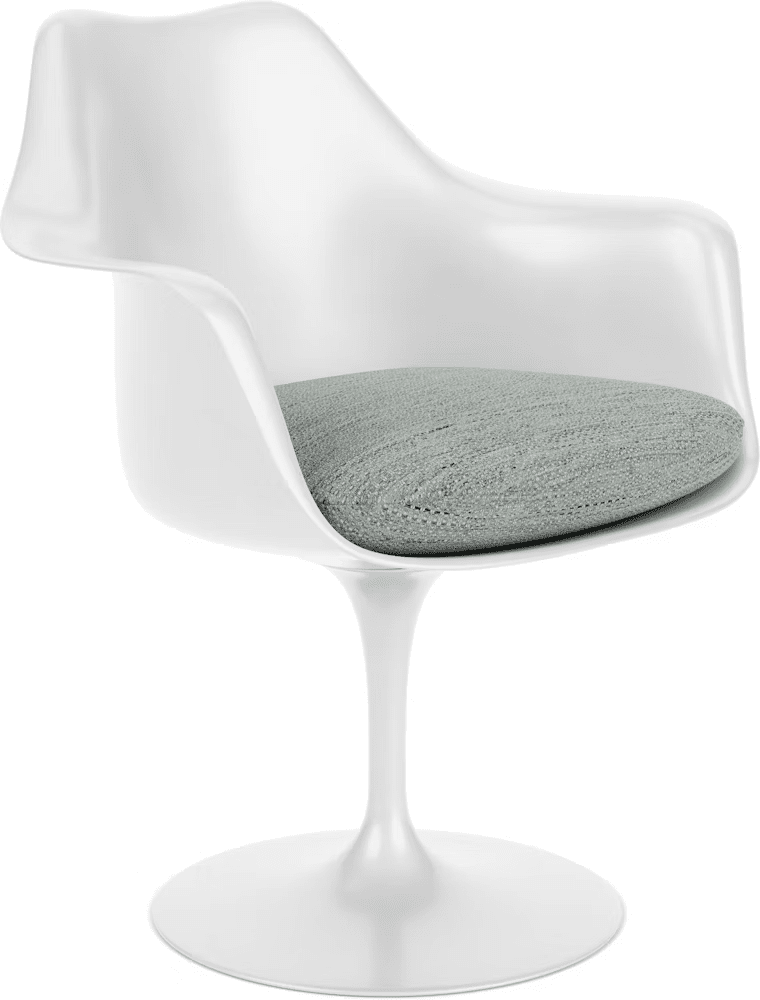 Saarinen Tulip Arm Chair Upholstered Side/Dining Knoll 