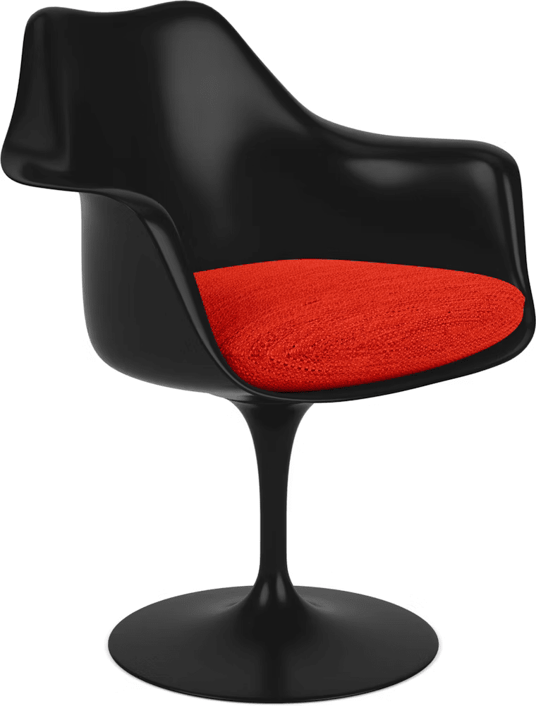 Saarinen Tulip Arm Chair Upholstered Side/Dining Knoll 