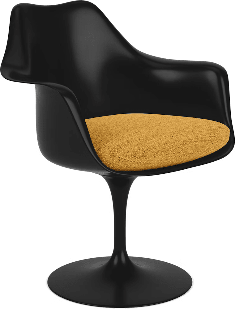 Saarinen Tulip Arm Chair Upholstered Side/Dining Knoll 