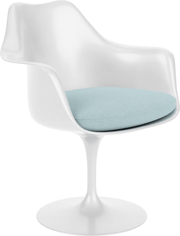 Saarinen Tulip Arm Chair Upholstered Side/Dining Knoll 