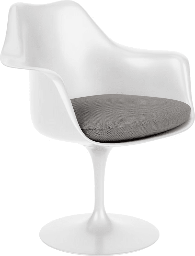 Saarinen Tulip Arm Chair Upholstered Side/Dining Knoll 