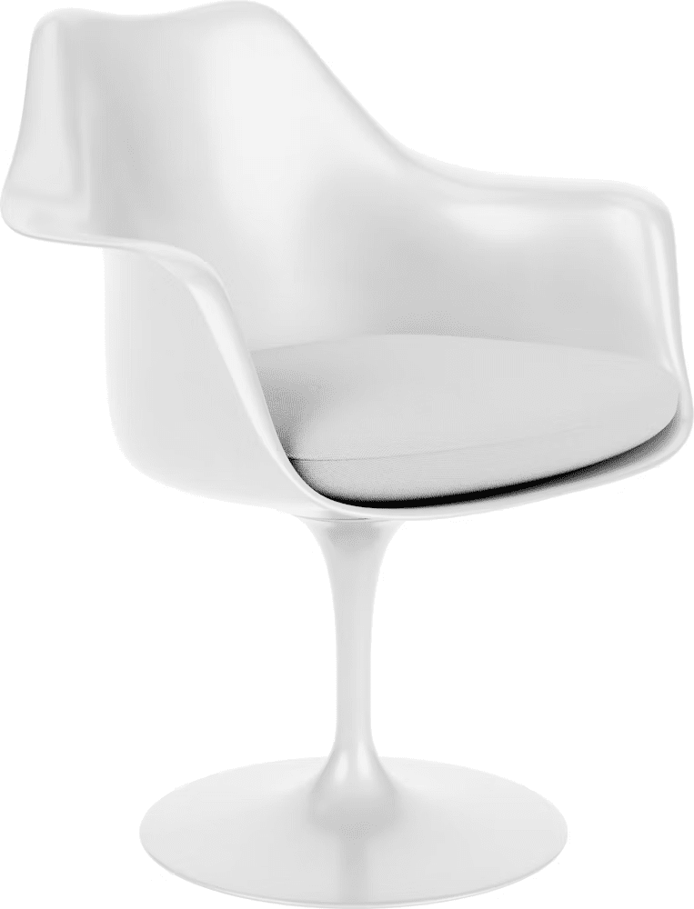 Saarinen Tulip Arm Chair Upholstered Side/Dining Knoll 