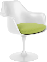 Saarinen Tulip Arm Chair Upholstered Side/Dining Knoll 