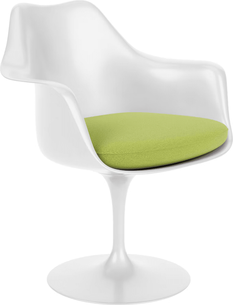 Saarinen Tulip Arm Chair Upholstered Side/Dining Knoll 