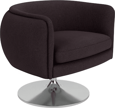 D'Urso Swivel Chair lounge chair Knoll 