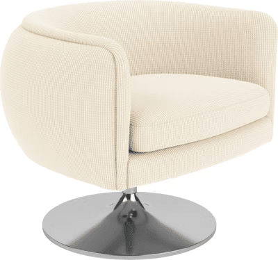 D'Urso Swivel Chair lounge chair Knoll 
