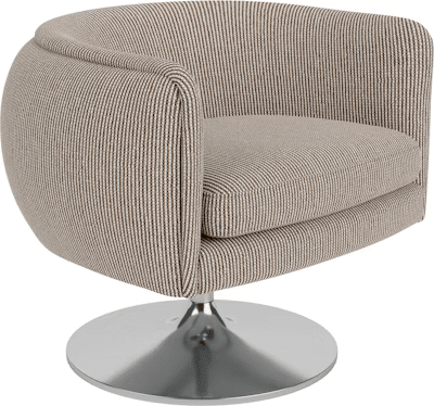 D'Urso Swivel Chair lounge chair Knoll 