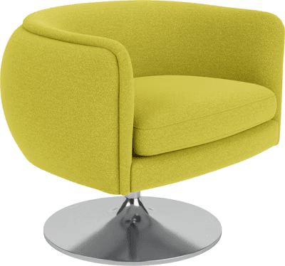 D'Urso Swivel Chair lounge chair Knoll 