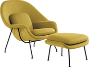 Womb Chair and Ottoman lounge chair Knoll 