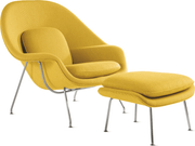 Womb Chair and Ottoman lounge chair Knoll 