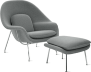 Womb Chair and Ottoman lounge chair Knoll 